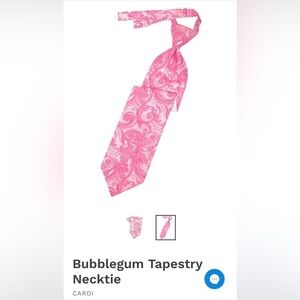 Bubblegum Hot Pink Fuchsia Tie Wedding Prom Tuxedo Pre Tied clip tapestry